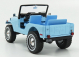 Greenlight Jeep Cj-5 1963 - Osobný automobil Elvisa Presleyho 1:18 Svetlo modrá