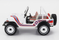 Greenlight Jeep Cj-5 Super Jeep 1973 1:18 biely