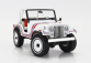 Greenlight Jeep Cj-5 Super Jeep 1973 1:18 biely