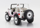 Greenlight Jeep Cj-5 Super Jeep 1973 1:18 biely