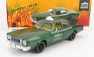 Greenlight Plymouth Fury Checker Taxi 1976 - Beverly Hills Cop 1:18 Green Met