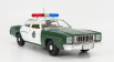 Greenlight Plymouth Fury Hazzard Police 1975 1:18 zelená biela