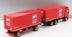 Herpa Iveco fiat S-way Truck Brt Corriere Espresso 2022 1:87 červená