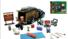 Hobby gear Príslušenstvo Set Camper Campeggio - Happy Camping Set Caravan 1:24 Rôzne