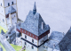 Hrad Karlštejn - papierový model 1:350