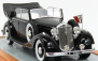 Ilario-model Horch 830bl Cabriolet Open 1936 - Generál De Gaulle 1:43 Black