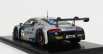 Iskrový model Audi R8 Lms Gt3 Team Tece Rutronik Racing N 33 Adac Gt Masters Oschersleben 2021 D.marschall - K.l.schramm 1:43 Silver Blue Fluo