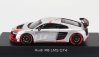 Iskrový model Audi R8 Lms Gt4 Team Audi Sport N 0 Presentation 2023 1:43 Silver Red Black