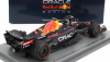 Iskrový model Red bull F1 Rb18 Team Oracle Red Bull Racing N 1 Winner Japan Gp With Pit Board World Champion 2022 Max Verstappen 1:43 Matná modrá žltá červená