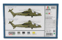 Italeri Agusta westland A129 Mangusta Helicopter Military 1983 1:72 /