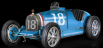 Italeri Bugatti F1 Type 35b Monaco Gp 1929 1930 1:12 /