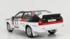 Ixo-models Audi Quattro N 5 Rally 1000 Lakes 1982 S.blomqvist - B.cederberg 1:18 Bielo-sivo-červená