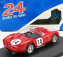 Ixo-models Ferrari 250 Tr Testarossa 3.0l V12 Team Scuderia Ferrari N 14 Winner 24h Le Mans 1958 O.gendebien - P.hill 1:43 Red