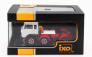 Ixo-models Fiat 690 T1 Tractor Truck 3-assi 1961 1:43 sivočervená