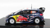 Ixo-models Ford england Fiesta Wrc Red Bull N 2 Rally De Portugal 2018 E.evans - D.barritt 1:43 Modrá červená žltá