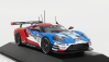 Ixo-models Ford usa Gt Ford Ecoboost 3.5l Turbo V6 Team Ford Chip Ganassi Usa N 68 24h Le Mans 2019 S.bourdais - J.hand - D.muller 1:43 Červená Biela Modrá