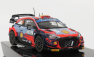 Ixo-models Hyundai I20 Coupe Wrc Mobis N 6 Rally Monza 2021 D.sordo - C.carrera 1:43 2 Tones Blue Red