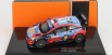 Ixo-models Hyundai I20 Wrc Coupe Team Shell Mobis N 8 Rally Monza 2020 O.tanak - M.jarveoja 1:43 Svetlo modrá červená čierna