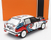 Ixo-models Lancia Delta Integrale 16v Martini (nočná verzia) N 4 Rally Safari 1990 Alessandro Fiorio - Luigi Pirollo 1:18 Biela modrá červená