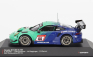 Ixo-models Porsche 911 991-2 Gt3 R Team Falken Motorsport N 44 24h Nurburgring 2019 Klaus Bachler - Jorg Bergmeister - Martin Ragginger - Dirk Werner 1:43 2 Tones Blue