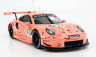 Ixo-models Porsche 911 991 Rsr Team Porsche Gt N 92 Winner Lmgte Pro Pink Pig Tribute 24h Le Mans 2018 M.christensen - K.estre - L.vanthoor 1:18 Pink