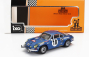 Ixo-models Renault Alpine A110 1800s N 18 Winner Rally Montecarlo 1973 S obrázkom J.c.andruet - M.petit 1:43 Modrá