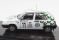 Ixo-models Škoda Favorit 136l Team Škoda Motorsport N 11 Rally Montecarlo 1993 E.triner - J.klima 1:43 Bielozelená