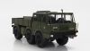 Ixo-models Tatra 813 Nva 6x6 Truck Cassonato Double Cabine 3-assi 1968 1:43 Vojenská zelená