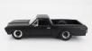 Jada Chevrolet El Camino Pick-up (ff10) Custom 1967 - Fast & Furious 1:24 Black