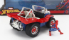 Jada Mayers Manx Buggy s figúrkou Spidermana Marvel 1964 1:24 Modrá červená