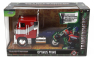 Jada Peterbilt 352 Tractor Truck 3-assi 1979 - Optimus Prime Transformers Movie 1:24 Červená Modrá