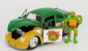 Jada Volkswagen Beetle 1962 - Michelangelo Ninja Turtles - Tartarughe Ninja 1:24 žltozelený