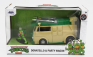 Jada Volkswagen Party Wagon Donatello Ninja Turtles - Tartarughe Ninja 1:24 žltozelený