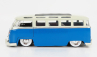 Jada Volkswagen T1 Minibus Custom 1962 1:24 Modrá biela