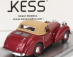 Kess-model Triumph Roadster Closed 1949 1:43 Red Met Beige