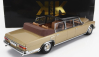 Kk-scale Mercedes benz S-class 600 Pullman (w100) Landaulet Semiconvertible 1964 1:18 Gold Met Black