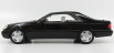 Kultové modely Mercedes benz S-class 600sec Coupe (c140) 1992 1:18 Black