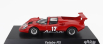 Kyosho Ferrari Dino 206 N 17 Racing 1967 s knihou - The Circuit Wolf - Yatabe Rs - Manga Movie 1:64 červená