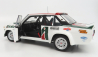 Kyosho Fiat 131 Abarth Alitalia N 2 Rally Montecarlo 1978 W.rohrl - C.geistdorfer 1:18 Biela zelená červená