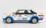 Kyosho Fiat 131 Abarth N 1 Winner Rally 1000 Lakes 1980 M.alen - I.kivimaki 1:18 White Blue