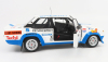 Kyosho Fiat 131 Abarth N 1 Winner Rally 1000 Lakes 1980 M.alen - I.kivimaki 1:18 White Blue