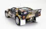 Kyosho Lancia 037 Grifone Esso N 3 Rally Targa Florio 1985 F.tabaton - L-tedeschini 1:18 Black Gold