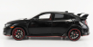 LCD model Honda Civic Type-r (fk8) 2020 1:18 Black