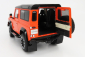 LCD model Land rover Defender 90 Works V8 70th Edition 2018 1:18 Orange