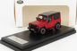 LCD model Land rover Defender 90 Works V8 70th Edition 2018 1:64 Červená