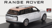 LCD model Land rover Range Rover 2022 1:64 strieborný