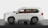 LCD model Lexus Lx570 2018 1:64 strieborný