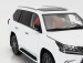 LCD model Lexus Lx570 2022 1:18 biely