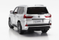 LCD model Lexus Lx570 2022 1:18 strieborný