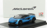 LCD model Mclaren 600lt 2018 1:64 Light Blue